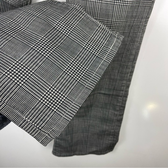 R13 Jane Jeans Wide Leg Jeans Printed Glen Plaid Size 26 Grunge Streetwear Denim - Picture 9 of 15